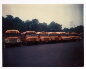 Picture of old buses